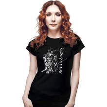 Load image into Gallery viewer, Daily_Deal_Shirts Fitted Shirts, Woman / Small / Black Gray Cyborg