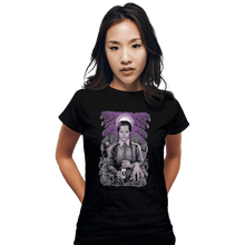 Load image into Gallery viewer, Shirts Fitted Shirts, Woman / Small / Black The Addams Family