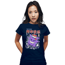 Load image into Gallery viewer, Secret_Shirts Fitted Shirts, Woman / Small / Navy Year Of The Ghost