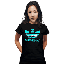Load image into Gallery viewer, Shirts Fitted Shirts, Woman / Small / Black Sub-Zero