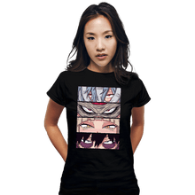 Load image into Gallery viewer, Daily_Deal_Shirts Fitted Shirts, Woman / Small / Black MHA Villains Eyes