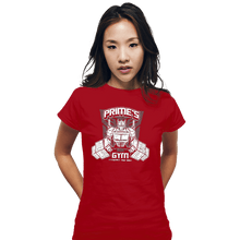 Load image into Gallery viewer, Shirts Fitted Shirts, Woman / Small / Red Prime's Gym