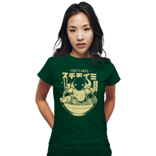 Load image into Gallery viewer, Shirts Fitted Shirts, Woman / Small / Irish Green Chef's Knife Ramen