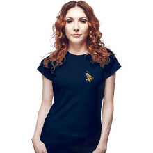 Load image into Gallery viewer, Secret_Shirts Fitted Shirts, Woman / Small / Navy Mjolnir Bros