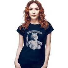 Load image into Gallery viewer, Shirts Fitted Shirts, Woman / Small / Navy Come Dream with Me