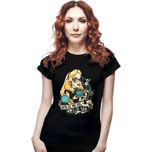 Load image into Gallery viewer, Secret_Shirts Fitted Shirts, Woman / Small / Black Rocker Alice!