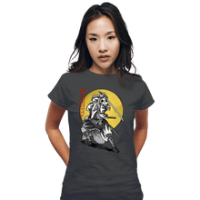 Load image into Gallery viewer, Daily_Deal_Shirts Fitted Shirts, Woman / Small / Charcoal Samurai Jack