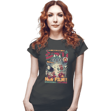 Load image into Gallery viewer, Shirts Fitted Shirts, Woman / Small / Charcoal Animezine