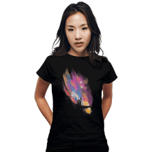 Load image into Gallery viewer, Shirts Fitted Shirts, Woman / Small / Black Sunset On Gallifrey