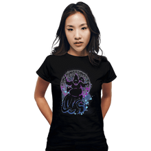 Load image into Gallery viewer, Shirts Fitted Shirts, Woman / Small / Black Dark Ursula