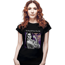 Load image into Gallery viewer, Secret_Shirts Fitted Shirts, Woman / Small / Black No Power Over Me Secret Sale