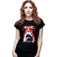 Load image into Gallery viewer, Shirts Fitted Shirts, Woman / Small / Black Jaws