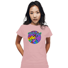 Load image into Gallery viewer, Shirts Fitted Shirts, Woman / Small / Azalea Homer Hippy