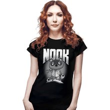 Load image into Gallery viewer, Shirts Fitted Shirts, Woman / Small / Black Nook

