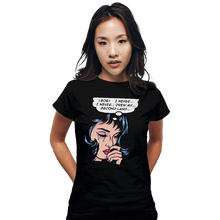 Load image into Gallery viewer, Daily_Deal_Shirts Fitted Shirts, Woman / Small / Black Second Land