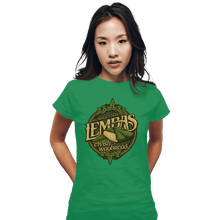 Load image into Gallery viewer, Shirts Fitted Shirts, Woman / Small / Irish Green Lembas Bread