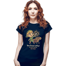 Load image into Gallery viewer, Shirts Fitted Shirts, Woman / Small / Navy Legendary Coffee
