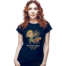 Load image into Gallery viewer, Shirts Fitted Shirts, Woman / Small / Navy Legendary Coffee