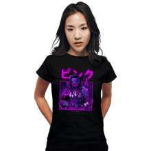 Load image into Gallery viewer, Shirts Fitted Shirts, Woman / Small / Black Pink Neon

