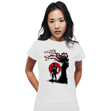 Load image into Gallery viewer, Shirts Fitted Shirts, Woman / Small / White Fighter Under The Sun