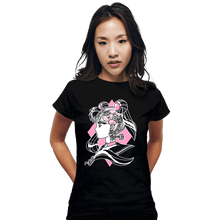 Load image into Gallery viewer, Shirts Fitted Shirts, Woman / Small / Black Magical Lock and Time Key II