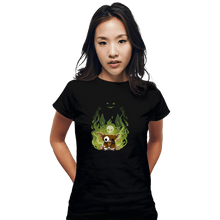 Load image into Gallery viewer, Daily_Deal_Shirts Fitted Shirts, Woman / Small / Black After Midnight