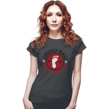 Load image into Gallery viewer, Shirts Fitted Shirts, Woman / Small / Charcoal Saki's Dojo