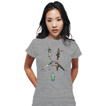 Load image into Gallery viewer, Daily_Deal_Shirts Fitted Shirts, Woman / Small / Sports Grey Boba T
