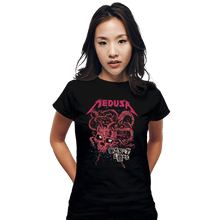 Load image into Gallery viewer, Shirts Fitted Shirts, Woman / Small / Black Medusa
