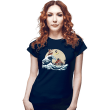 Load image into Gallery viewer, Shirts Fitted Shirts, Woman / Small / Navy The Great Adventure