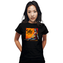 Load image into Gallery viewer, Daily_Deal_Shirts Fitted Shirts, Woman / Small / Black Nightmare Issues