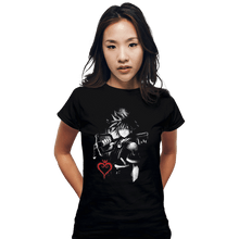 Load image into Gallery viewer, Shirts Fitted Shirts, Woman / Small / Black Sora Ink