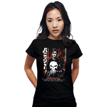 Load image into Gallery viewer, Shirts Fitted Shirts, Woman / Small / Black The Punisher
