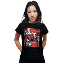 Load image into Gallery viewer, Daily_Deal_Shirts Fitted Shirts, Woman / Small / Black Halloween Witches
