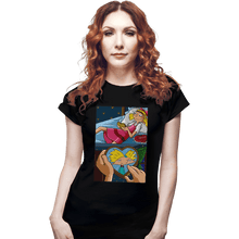 Load image into Gallery viewer, Shirts Fitted Shirts, Woman / Small / Black Secret Crush