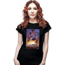 Load image into Gallery viewer, Daily_Deal_Shirts Fitted Shirts, Woman / Small / Black Master of Karate And Friendship