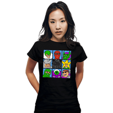 Load image into Gallery viewer, Secret_Shirts Fitted Shirts, Woman / Small / Black The 60's Bunch