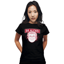 Load image into Gallery viewer, Shirts Fitted Shirts, Woman / Small / Black Dr Alexei