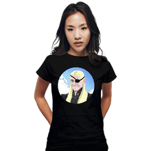 Load image into Gallery viewer, Daily_Deal_Shirts Fitted Shirts, Woman / Small / Black Oops!