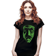 Load image into Gallery viewer, Shirts Fitted Shirts, Woman / Small / Black Shock