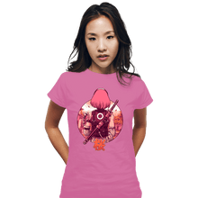 Load image into Gallery viewer, Shirts Fitted Shirts, Woman / Small / Azalea Autumn Cherry