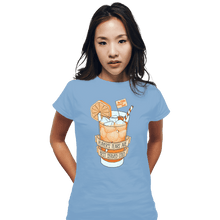 Load image into Gallery viewer, Shirts Fitted Shirts, Woman / Small / Powder Blue Player's Tears