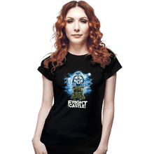 Load image into Gallery viewer, Secret_Shirts Fitted Shirts, Woman / Small / Black Fright Castle