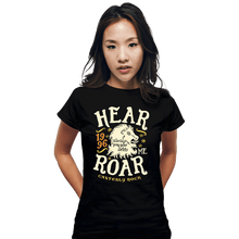 Load image into Gallery viewer, Shirts Fitted Shirts, Woman / Small / Black House Of Lions