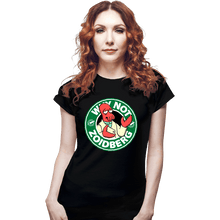 Load image into Gallery viewer, Daily_Deal_Shirts Fitted Shirts, Woman / Small / Black Zoidbucks