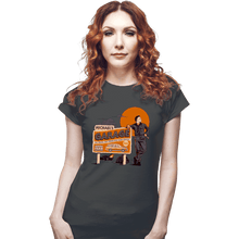 Load image into Gallery viewer, Daily_Deal_Shirts Fitted Shirts, Woman / Small / Charcoal Michael's Garage