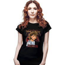 Load image into Gallery viewer, Shirts Fitted Shirts, Woman / Small / Black The Case Of The Rabid Rats