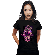 Load image into Gallery viewer, Shirts Fitted Shirts, Woman / Small / Black Beast Gohan