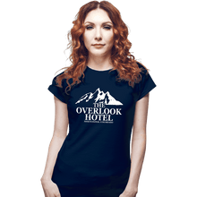 Load image into Gallery viewer, Shirts Fitted Shirts, Woman / Small / Navy The Overlook
