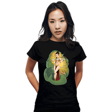 Load image into Gallery viewer, Secret_Shirts Fitted Shirts, Woman / Small / Black Leia & Jabba